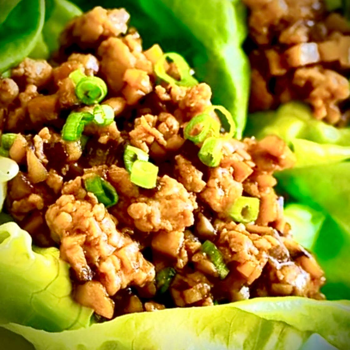 ﻿﻿Chicken Lettuce Wrap