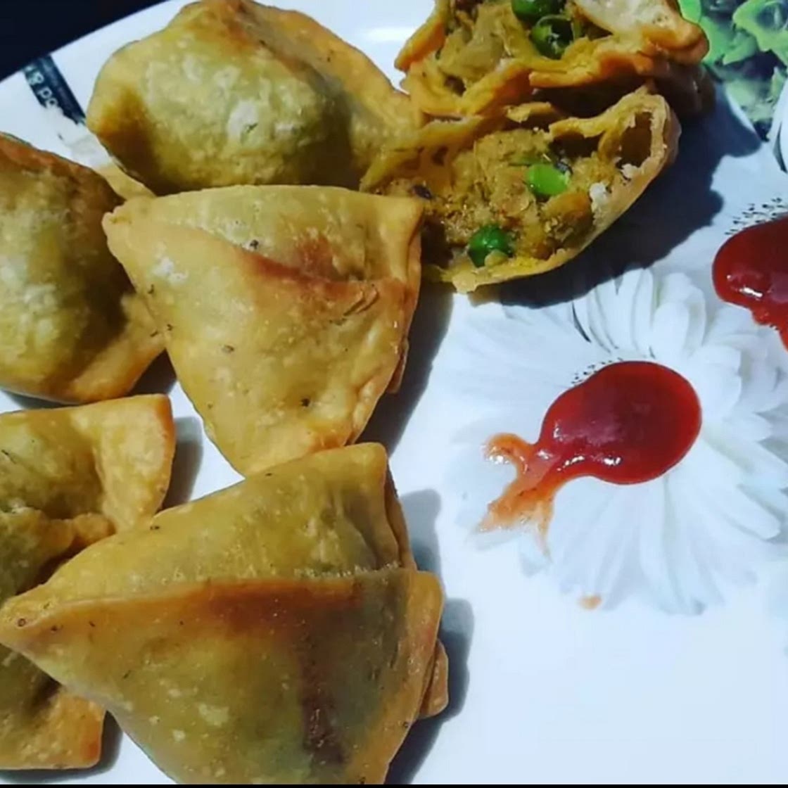 Raw Banana Samosa
