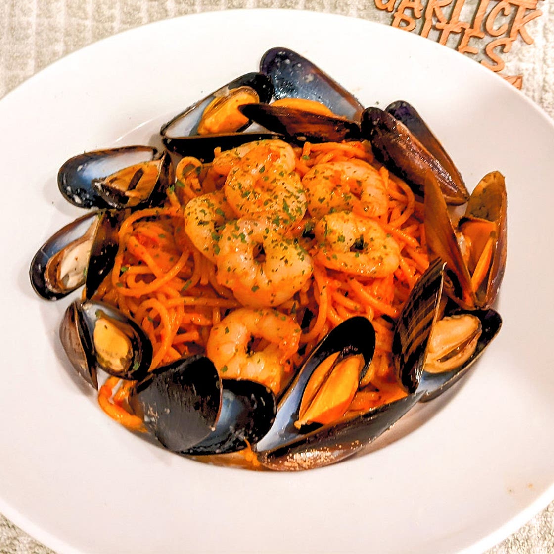 Simple Seafood Pasta