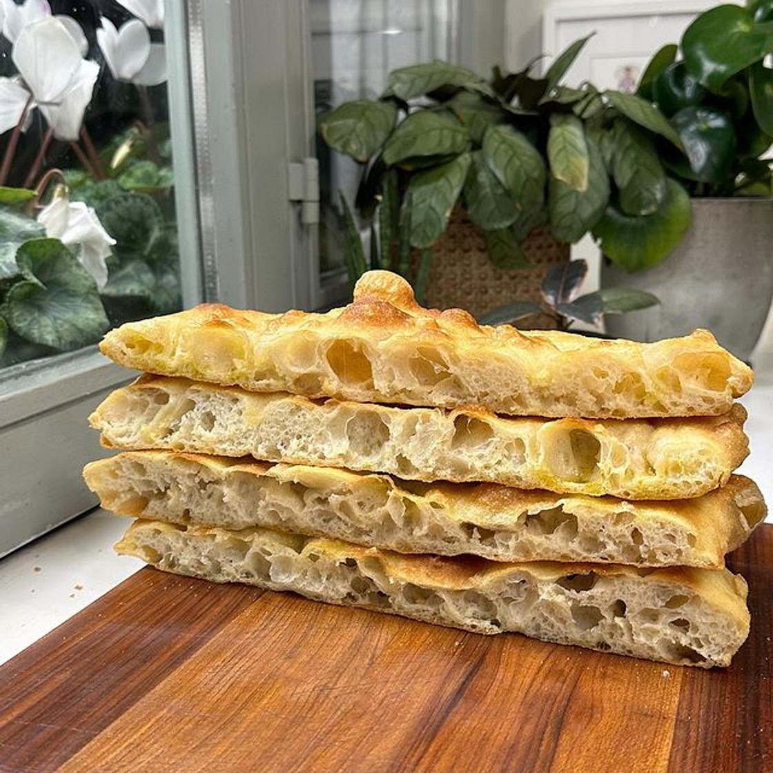 Focaccia in un pomeriggio senza impastatrice
