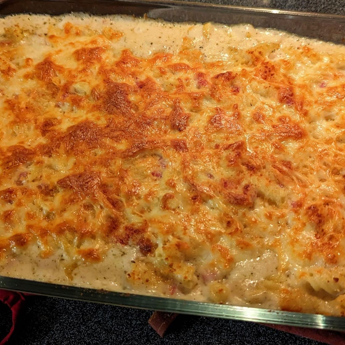 Ham and Cheese Pasta Bake