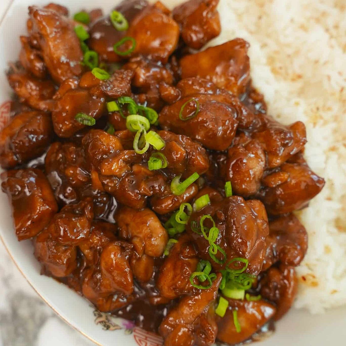 Bourbon Chicken