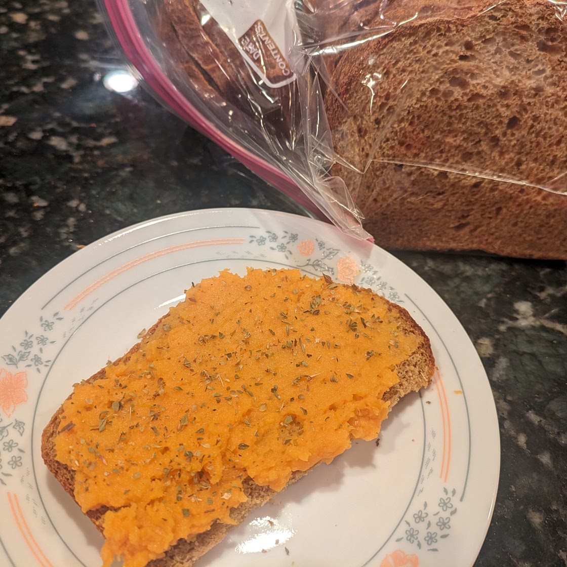 Whole Wheat Sweet Potato Loaf