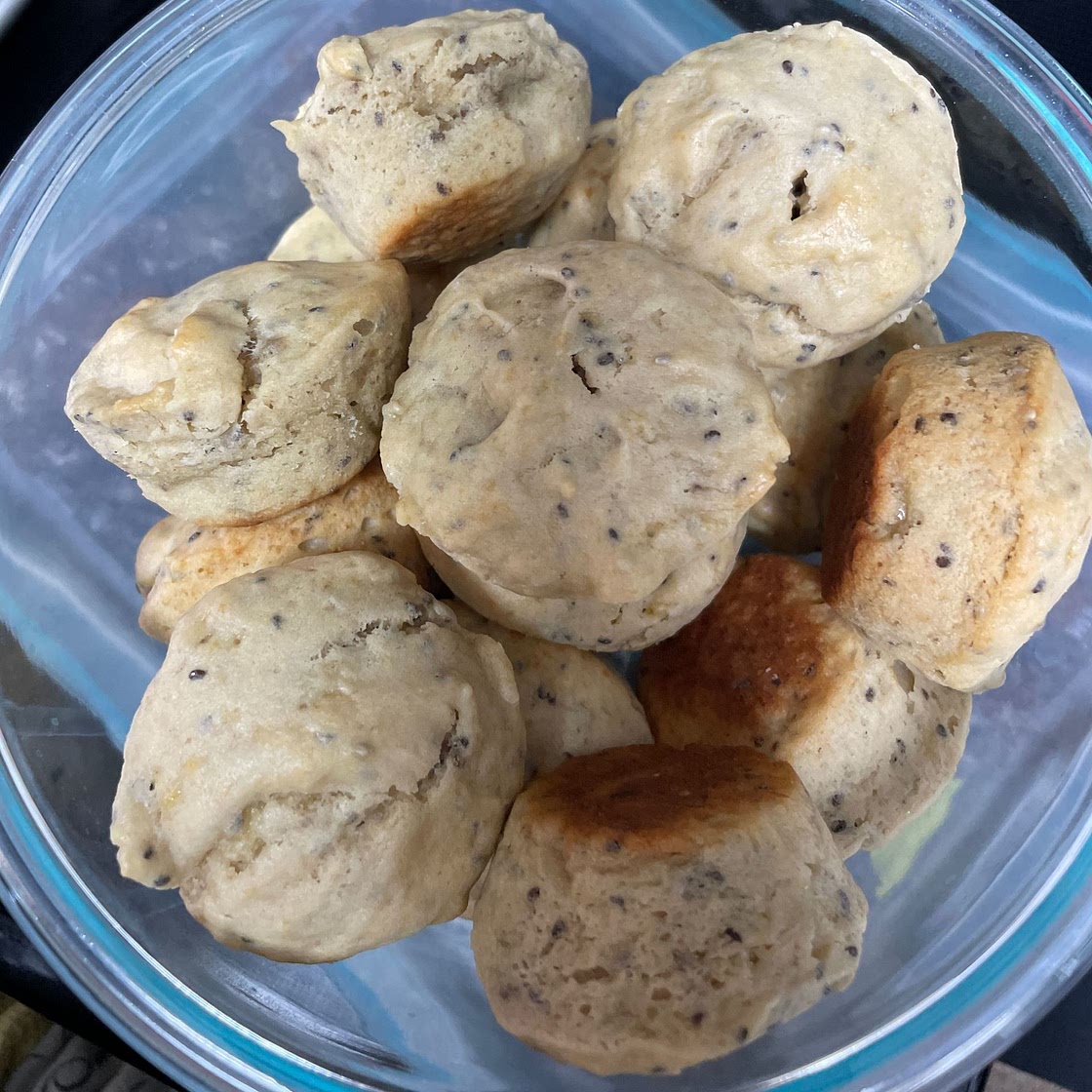 Vegan Blueberry Protein Muffins (with Protein Powder)