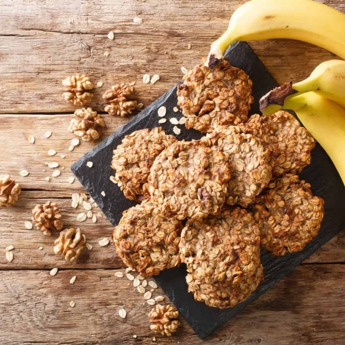 Banana Oat Cookies