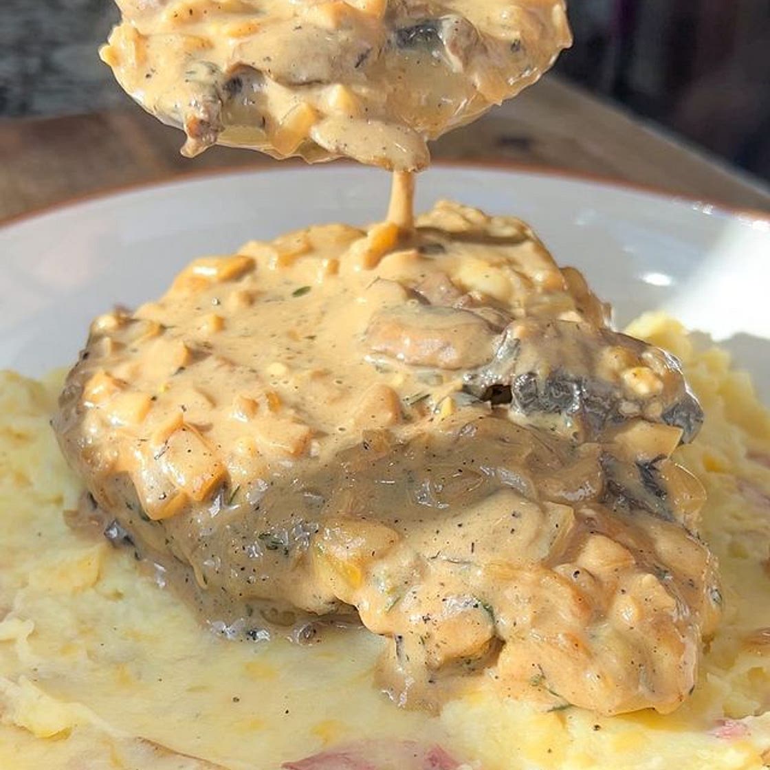 For the Skillet Chicken