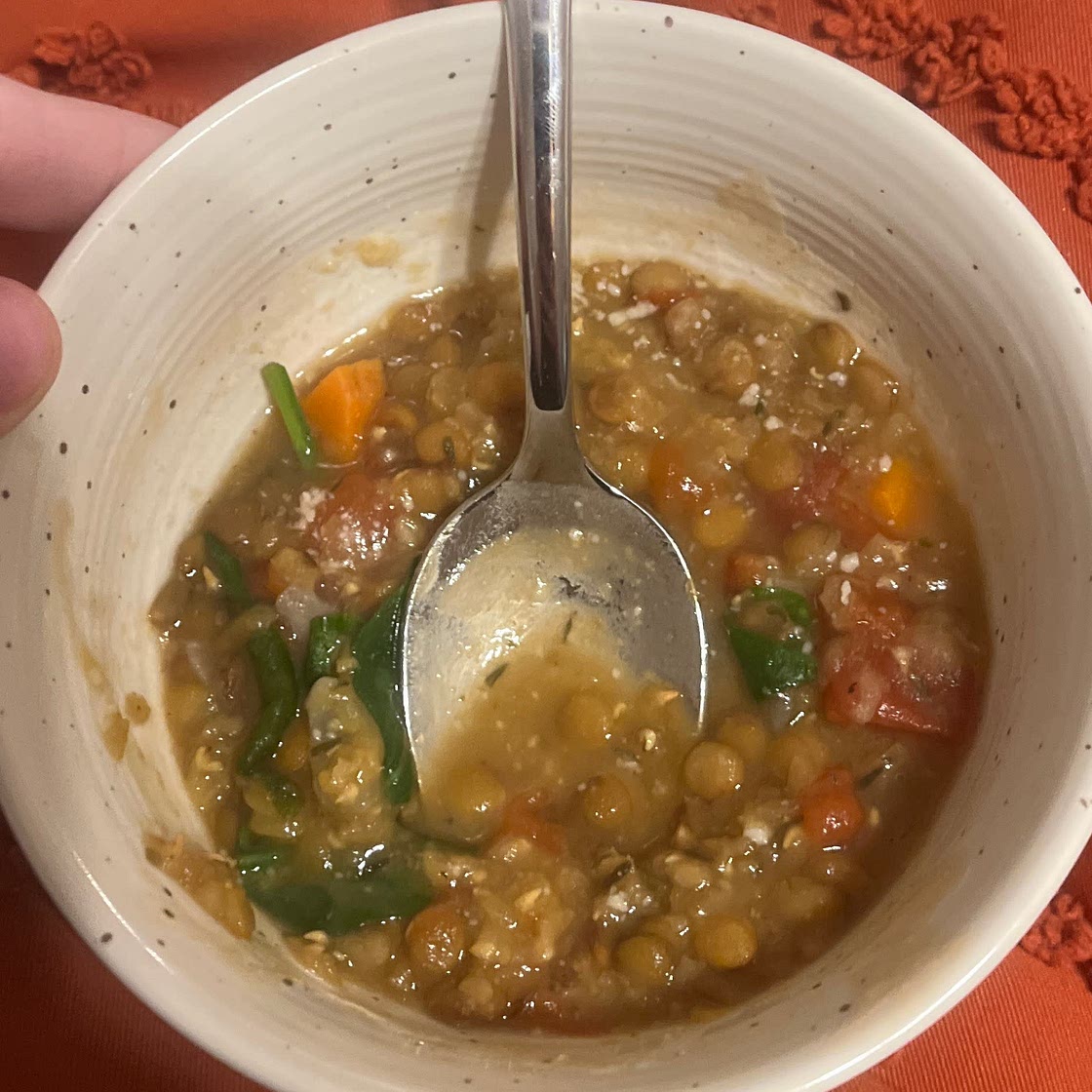 Instant Pot Lentil Soup