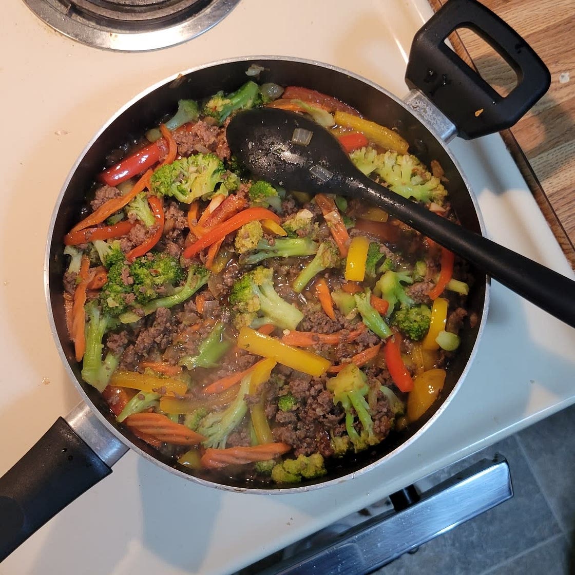 Korean Ground Beef Stir Fry {Easy, One Pot, 30-Minute Meal}