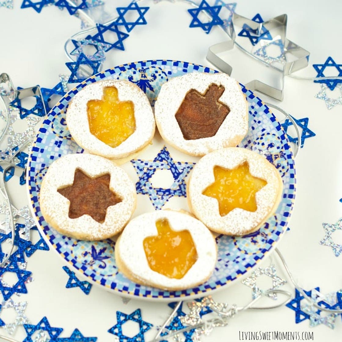 Hanukkah Jelly Cookie Recipe