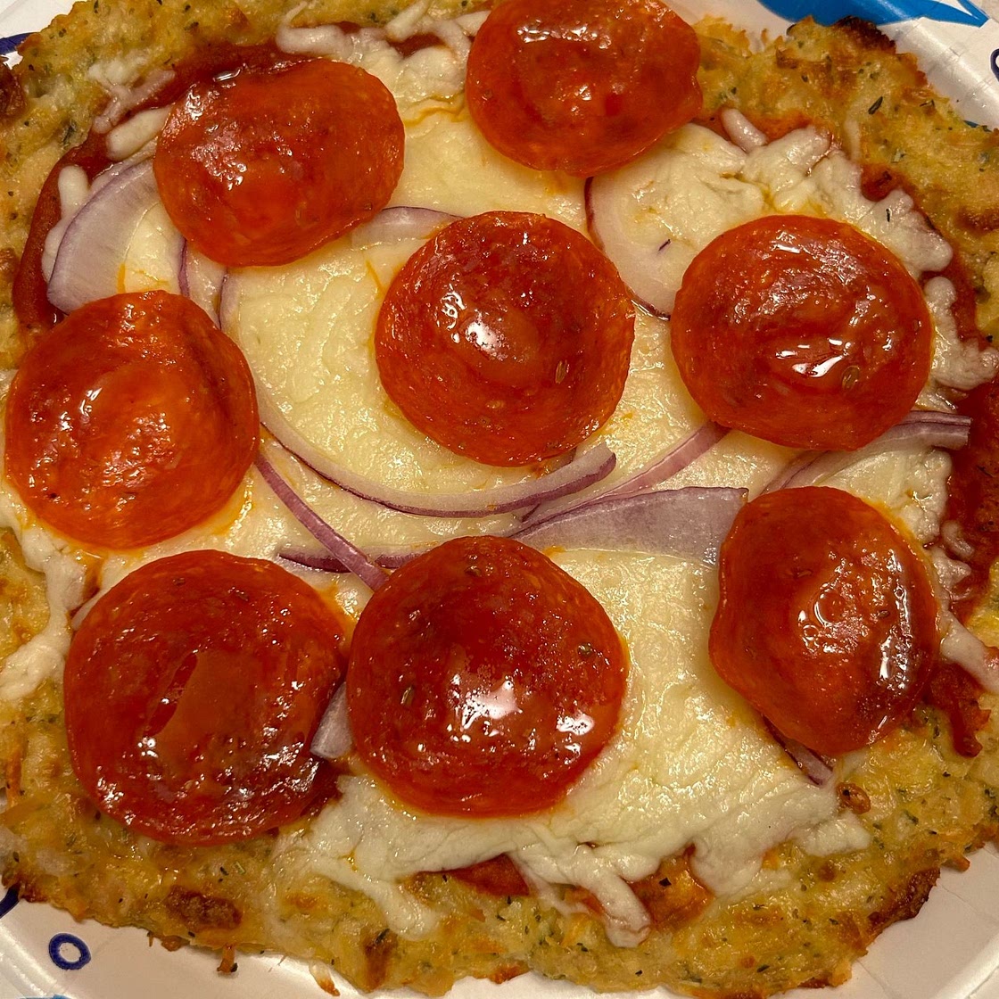 Keto Chicken Crust Pizza