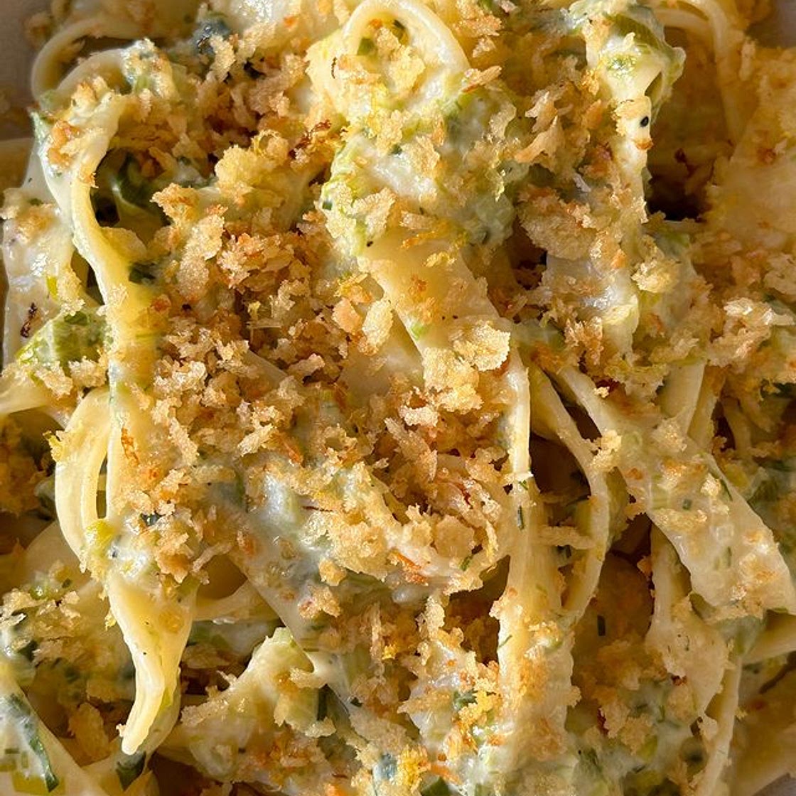 Leek & Gruyere Pasta
