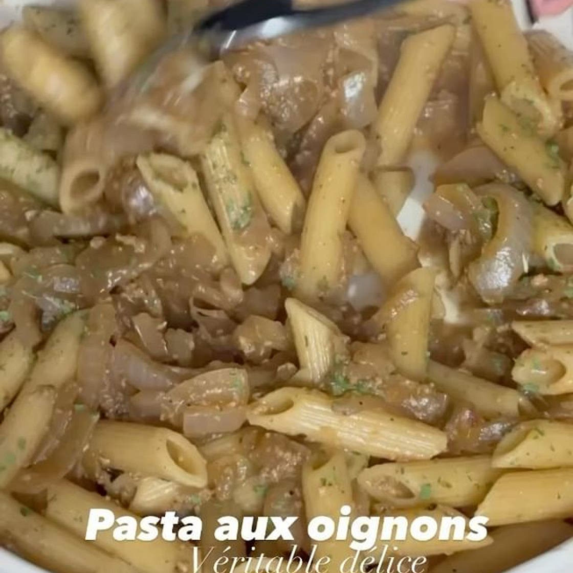 Pasta aux Oignons ✨