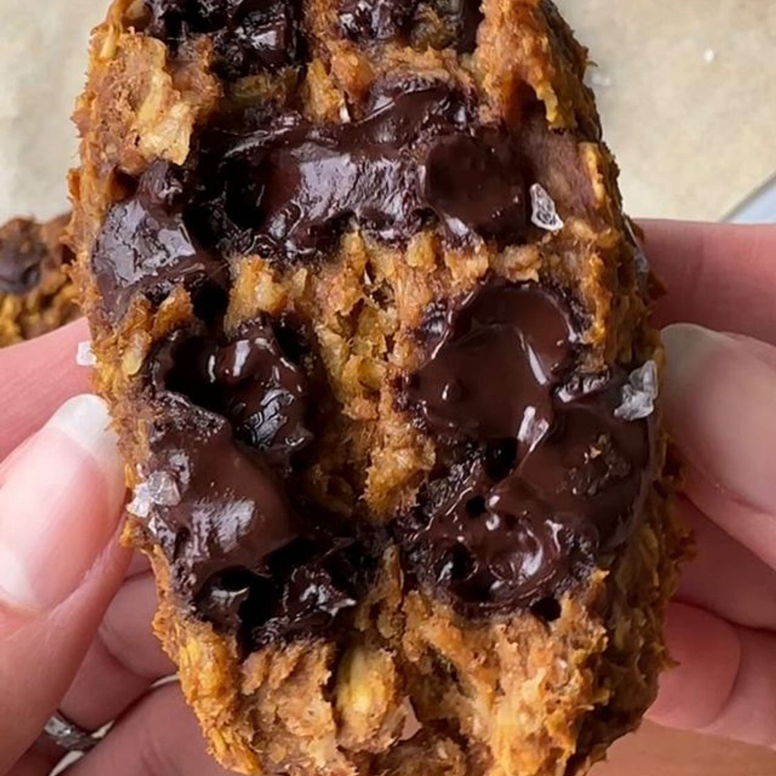 SWEET POTATO CHOCOLATE CHIP COOKIES 🍠🍪