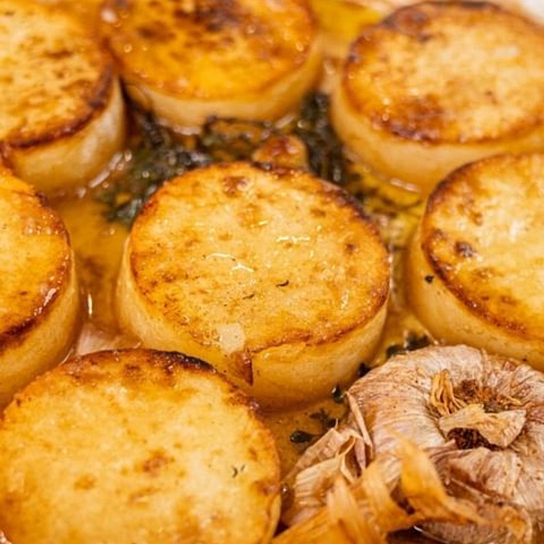 Pommes de terre fondantes