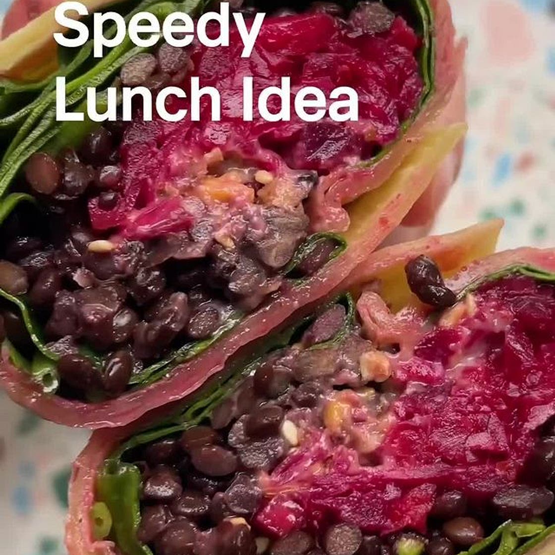Speedy lunch wrap