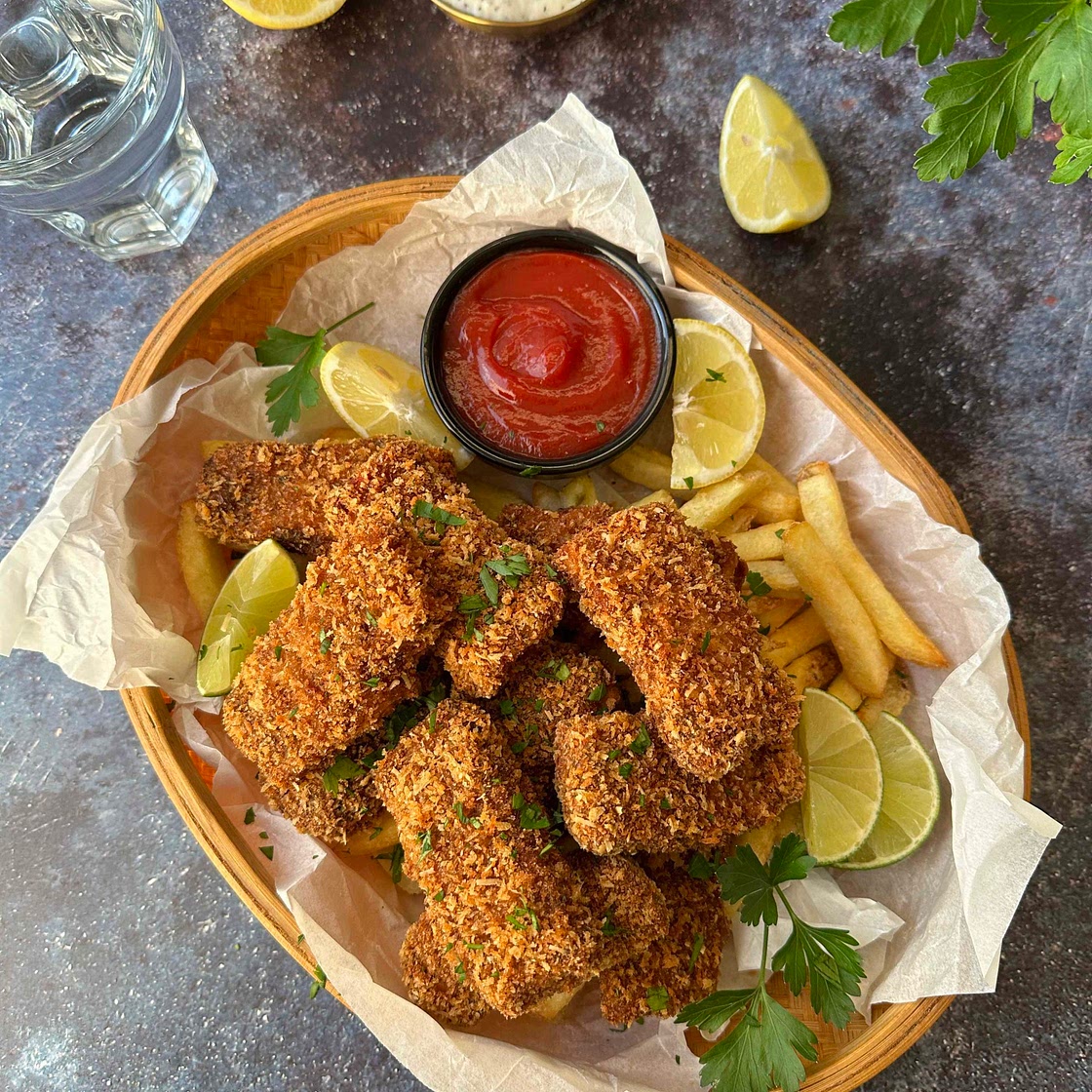 Baked Fish Fingers 