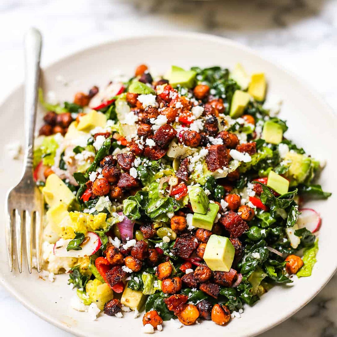 Spanish Style Chop Salad