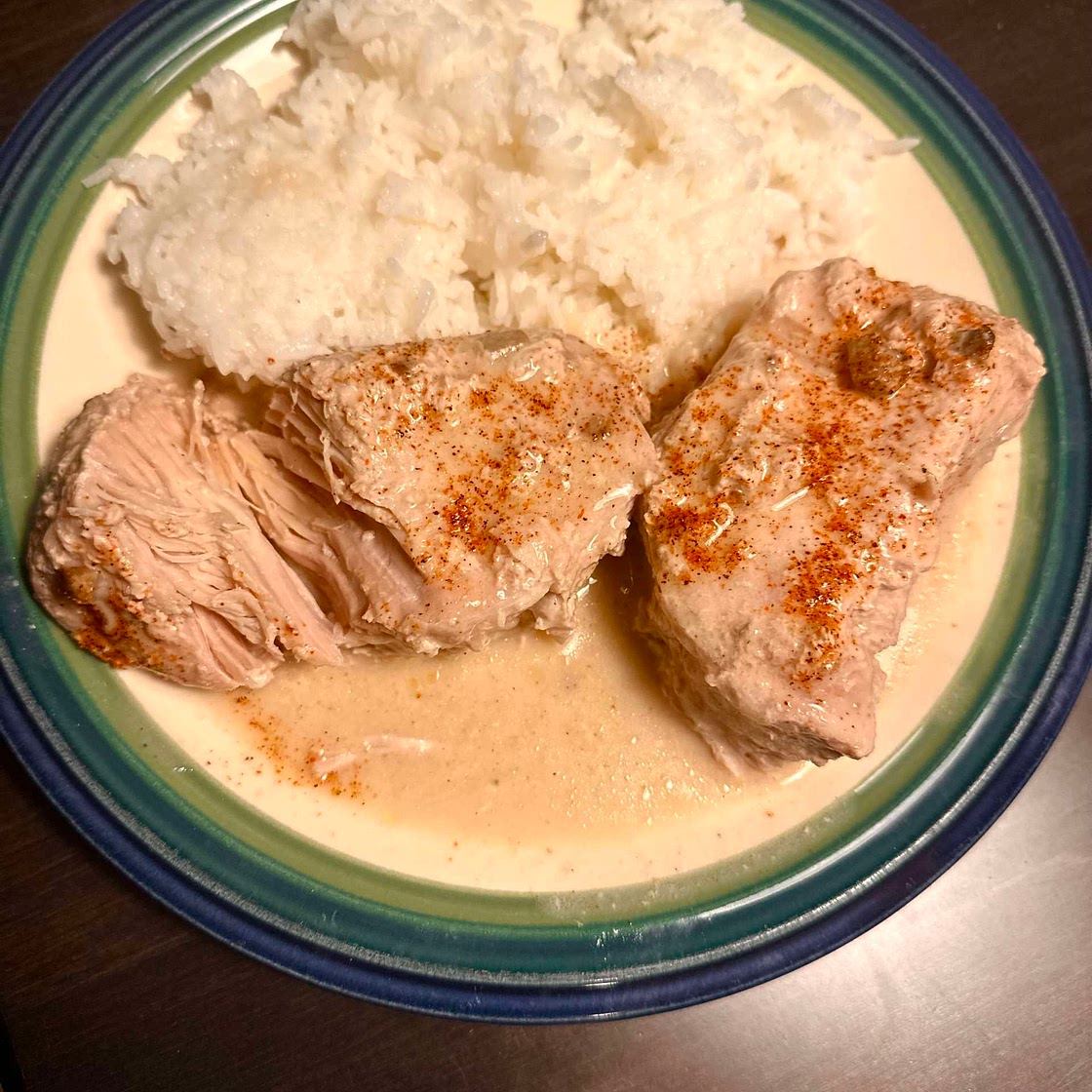 Chicken (or Pork) with Gravy