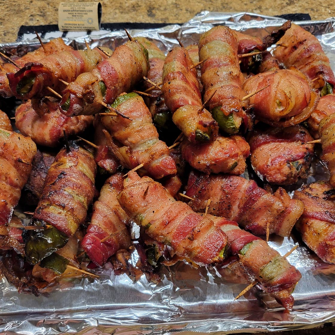 Pork Stuffed Smoked Jalapeno Poppers