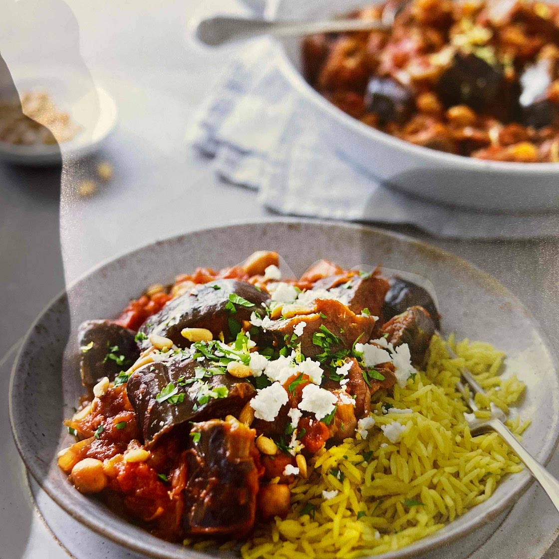 Greek Aubergine & Tomato Stew