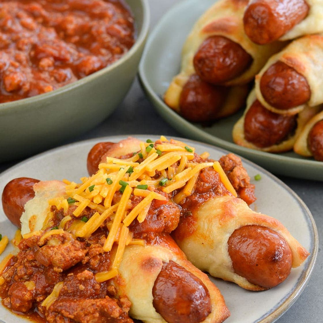 Keto Chili Cheese Dogs
