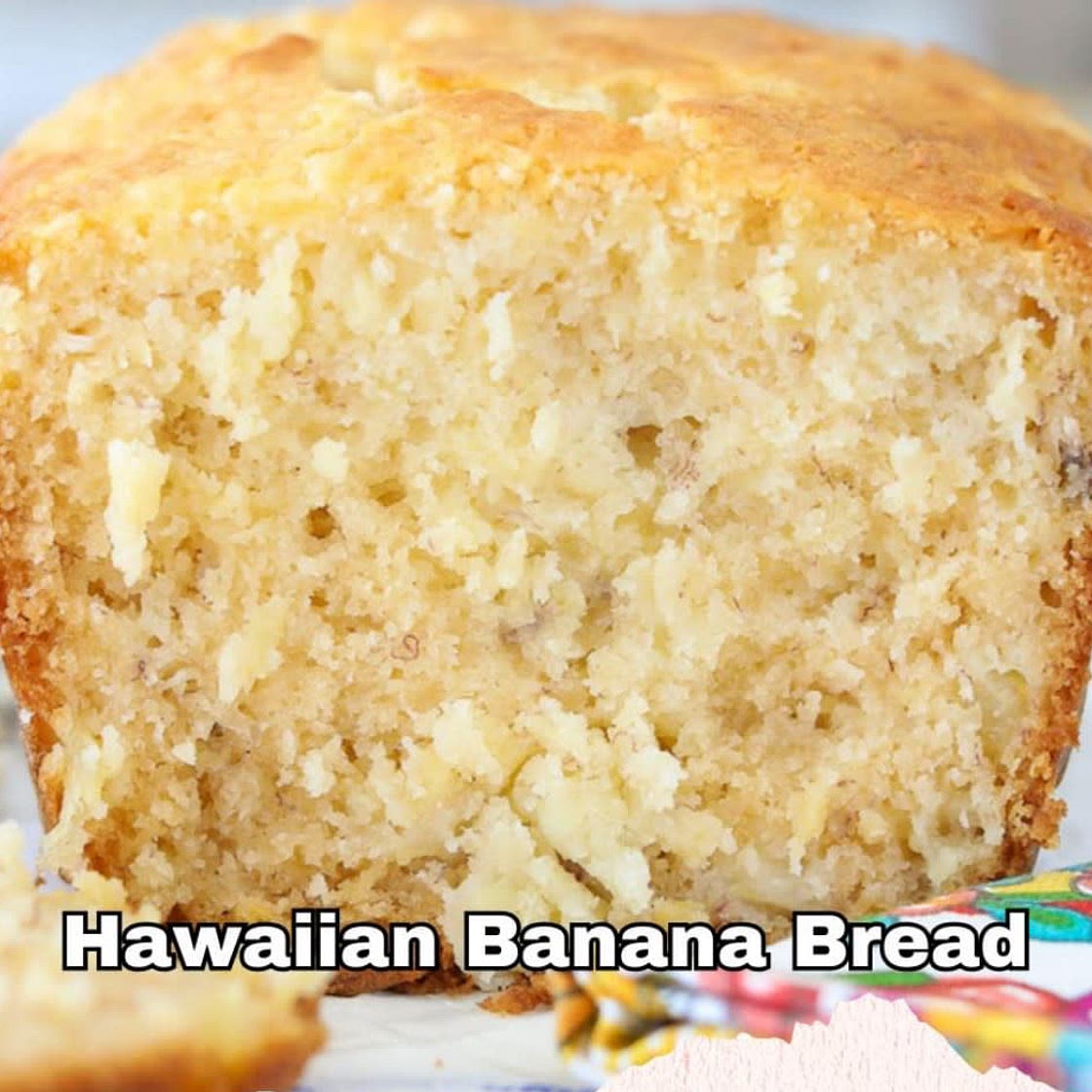 Hawaiian Banana Bread 