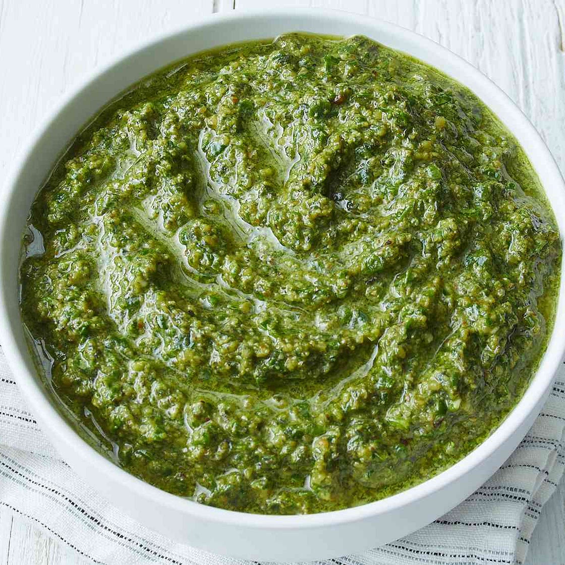 Pesto d'épinard et persil