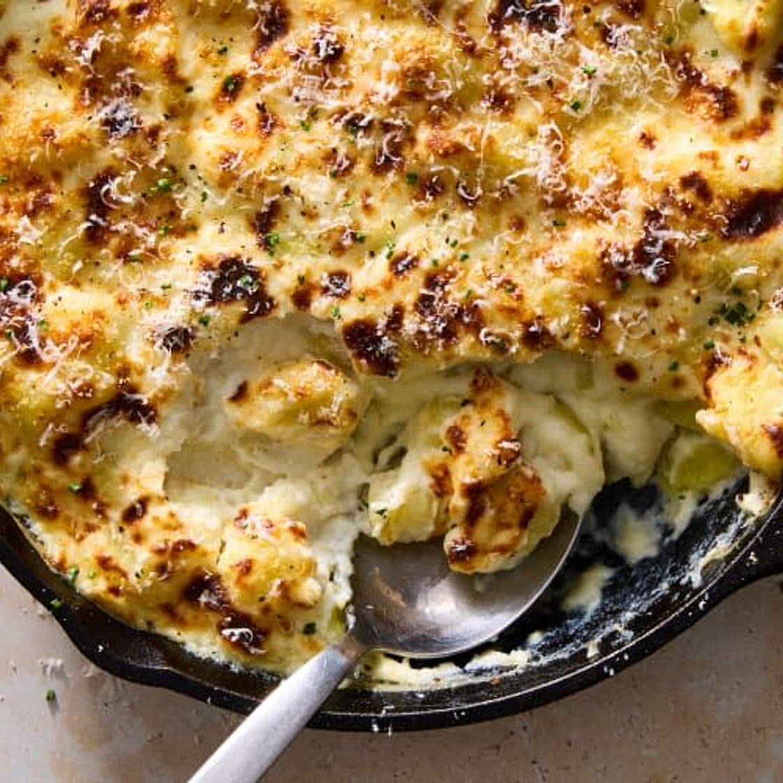 Gnocchi Alfredo Bake