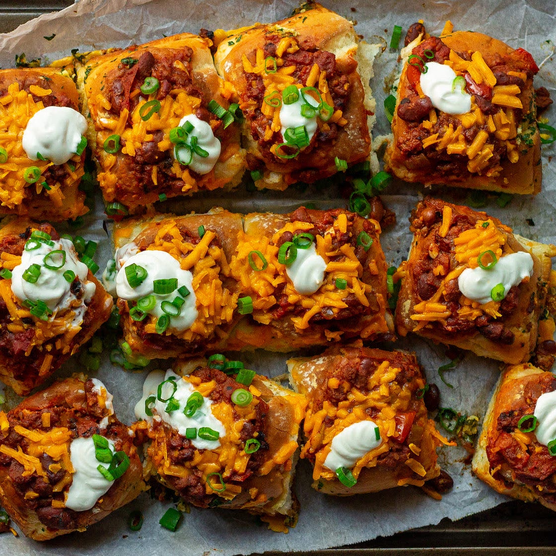 Mini Chili Cheese Dogs