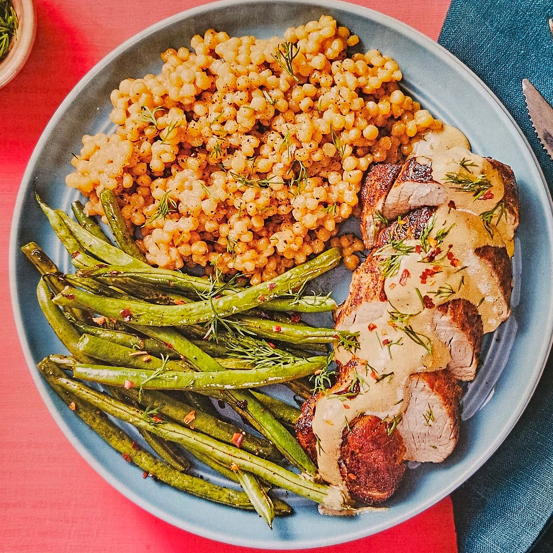 Pork with Dijon Sauce