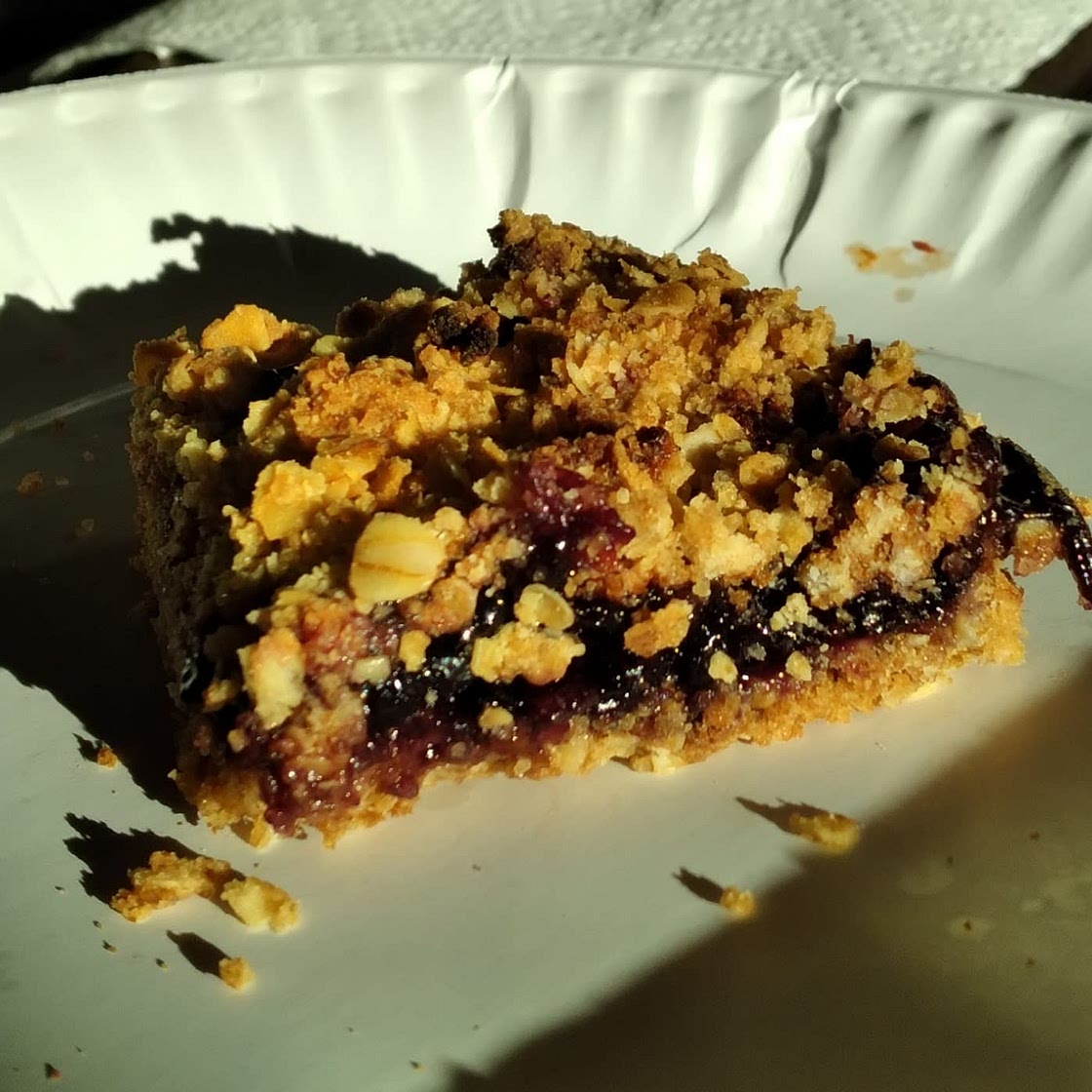 Raspberry Oatmeal Bars