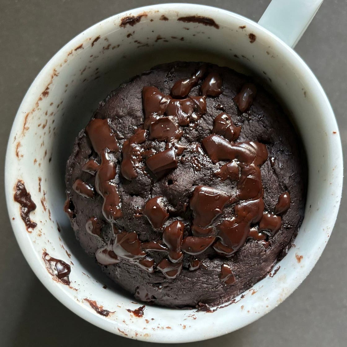 Choco protein mug cake