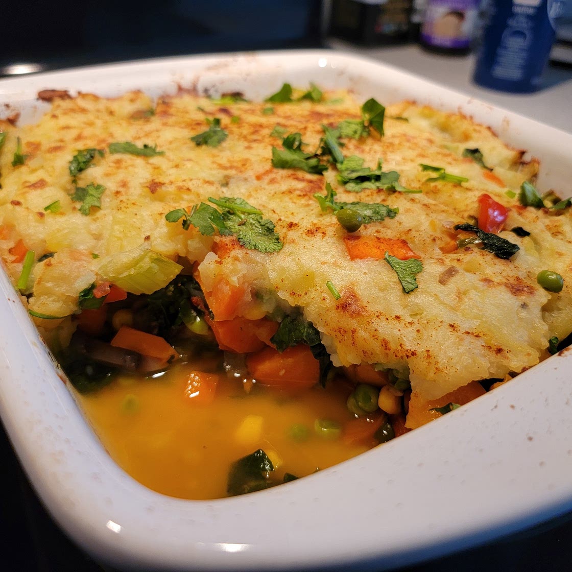 Vegan shephards pie 🥧 😋
