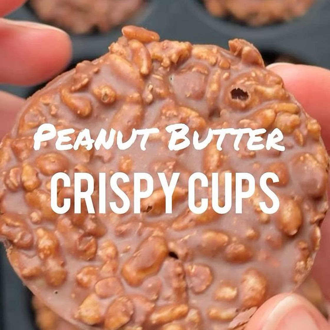 ✨RECIPE ⬇️Crispy Cups - follow
