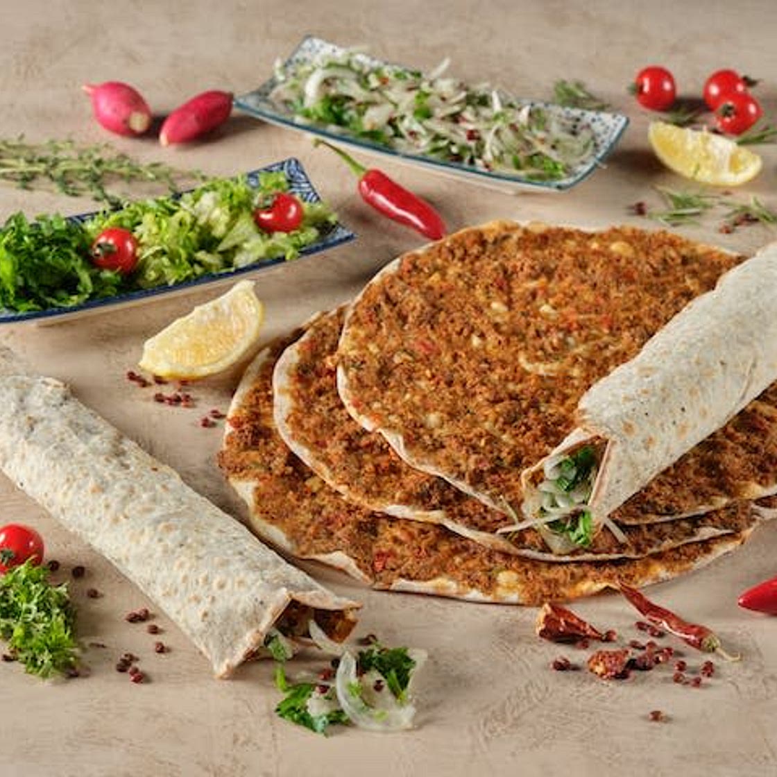Quick & Easy Lahmacun