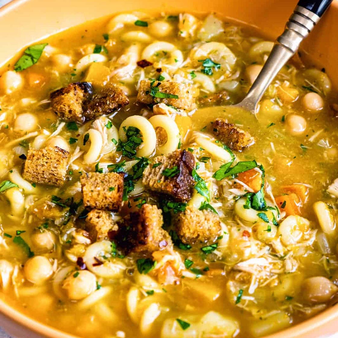 Chicken Carcass Soup