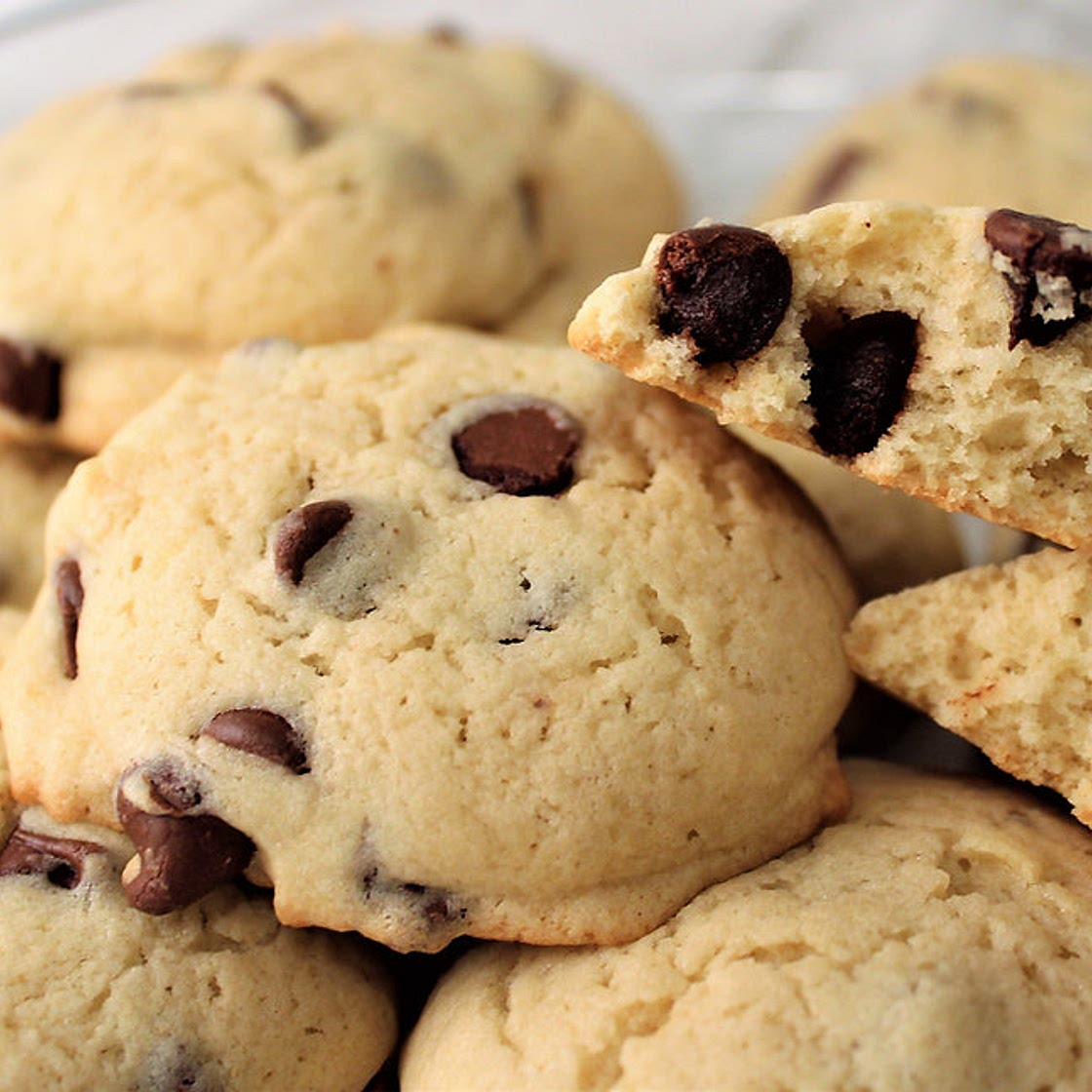 Granny's Fluffy Chocolate Chip Cookies