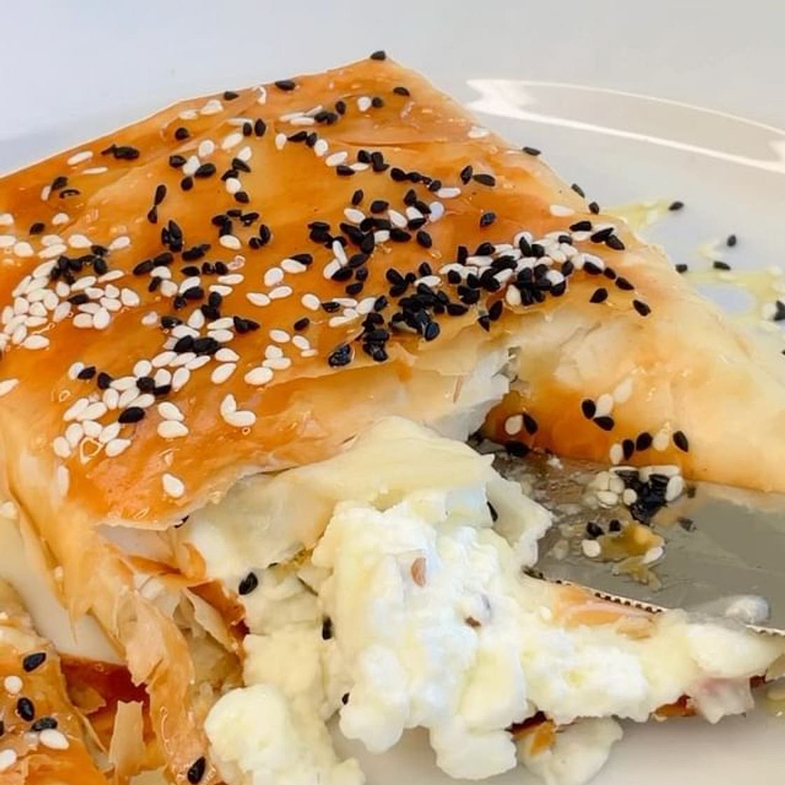 FRIED FETA IN PHYLLO PASTRY