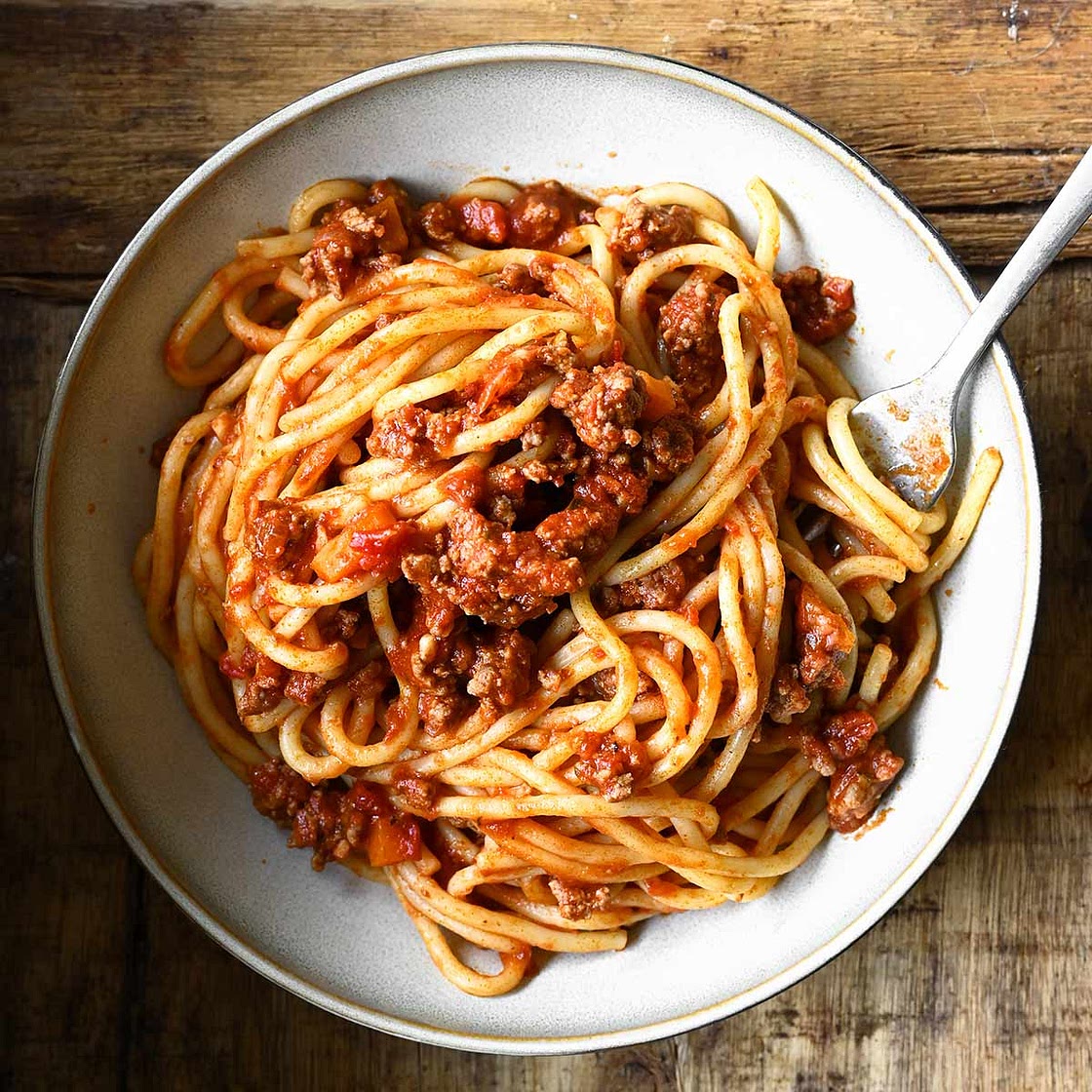 Greek Style Spaghetti