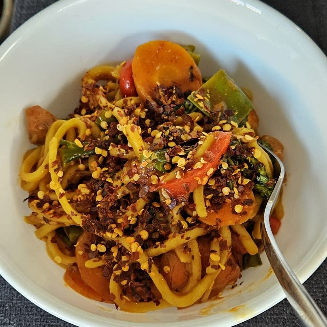 Honey Soy Chicken Noodles