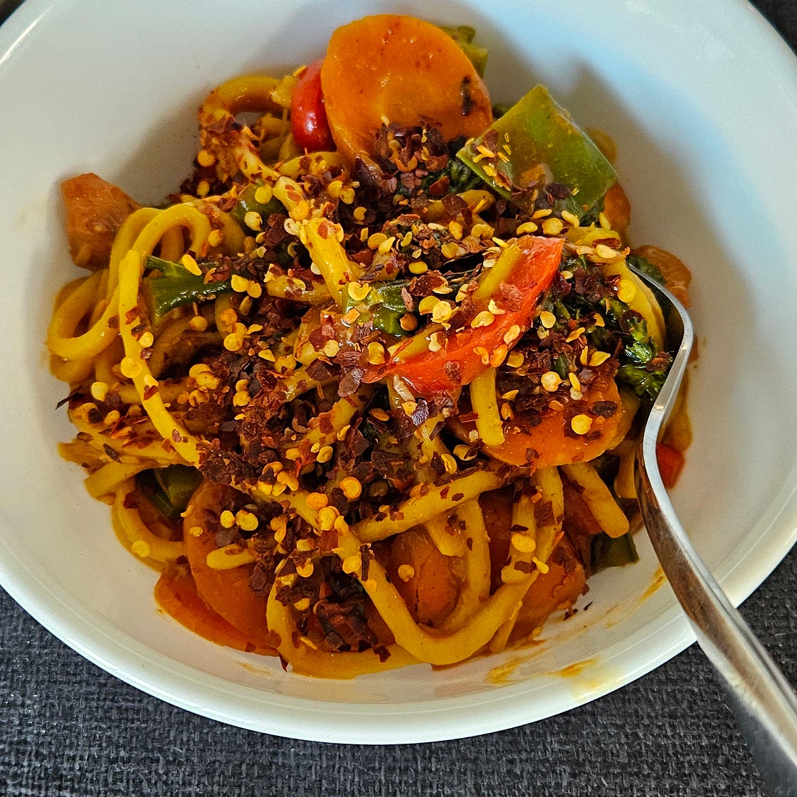 Honey Soy Chicken Noodles