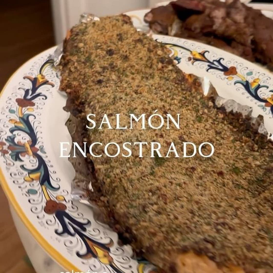 Salmon con crunchy 