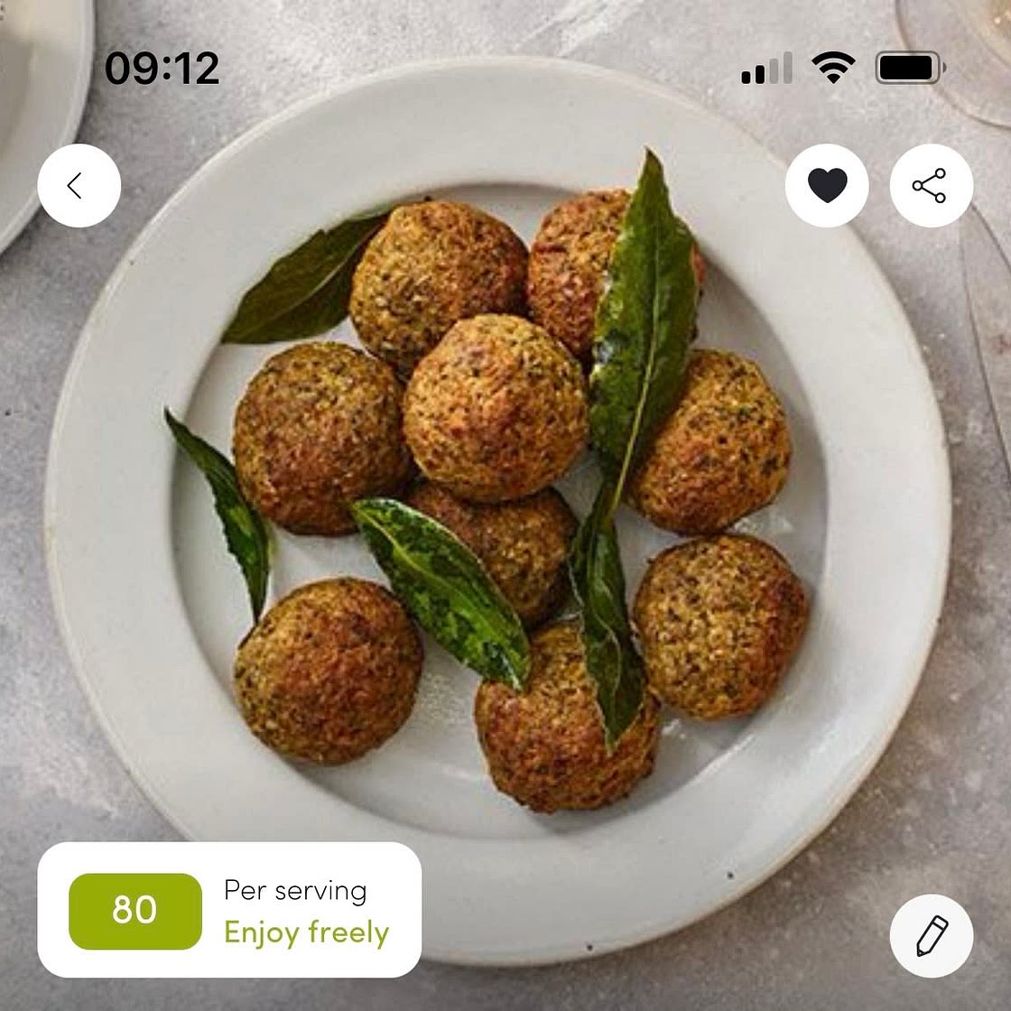 Healthy stuffing balls
