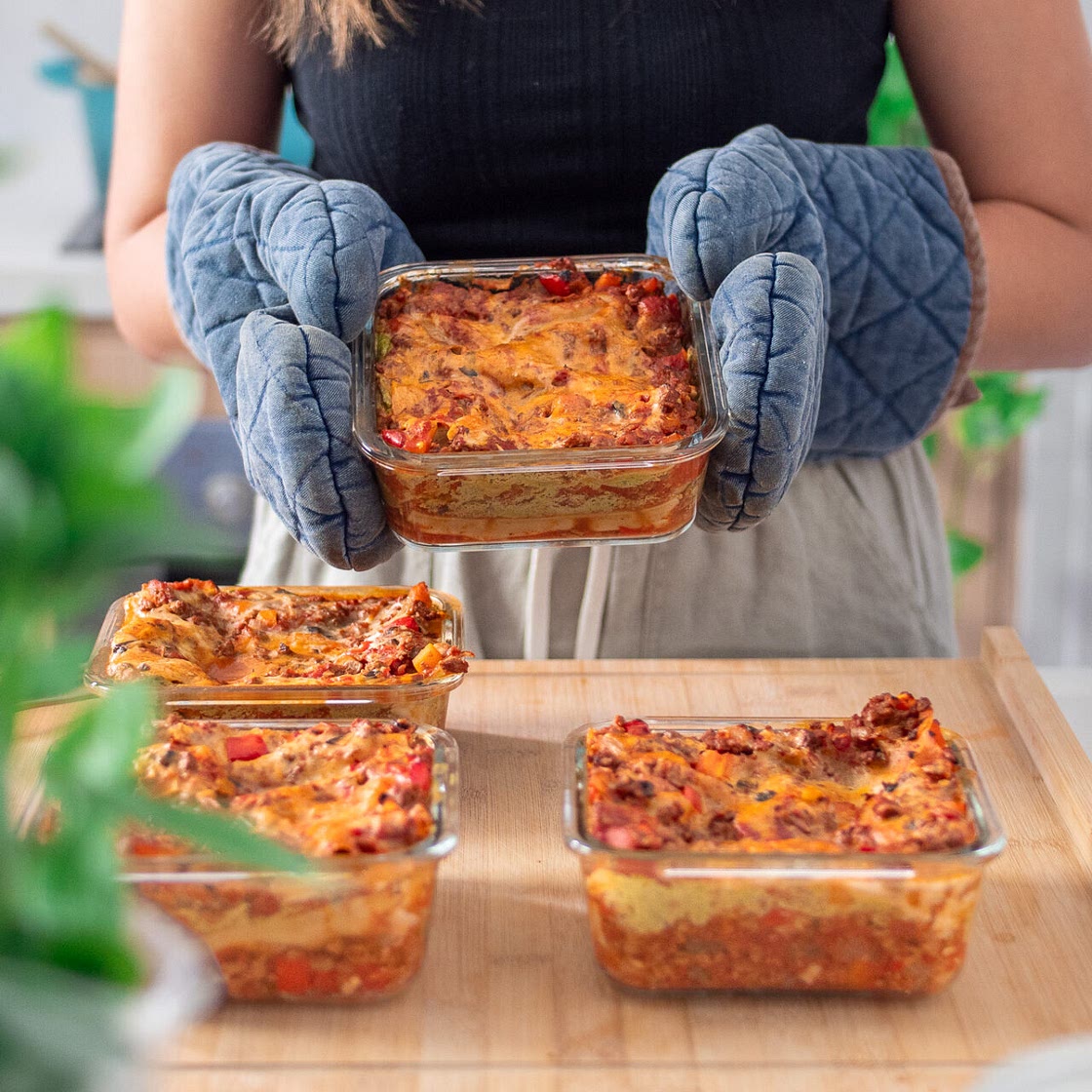 High Protein Vegan Lasagna (Meal Prep)