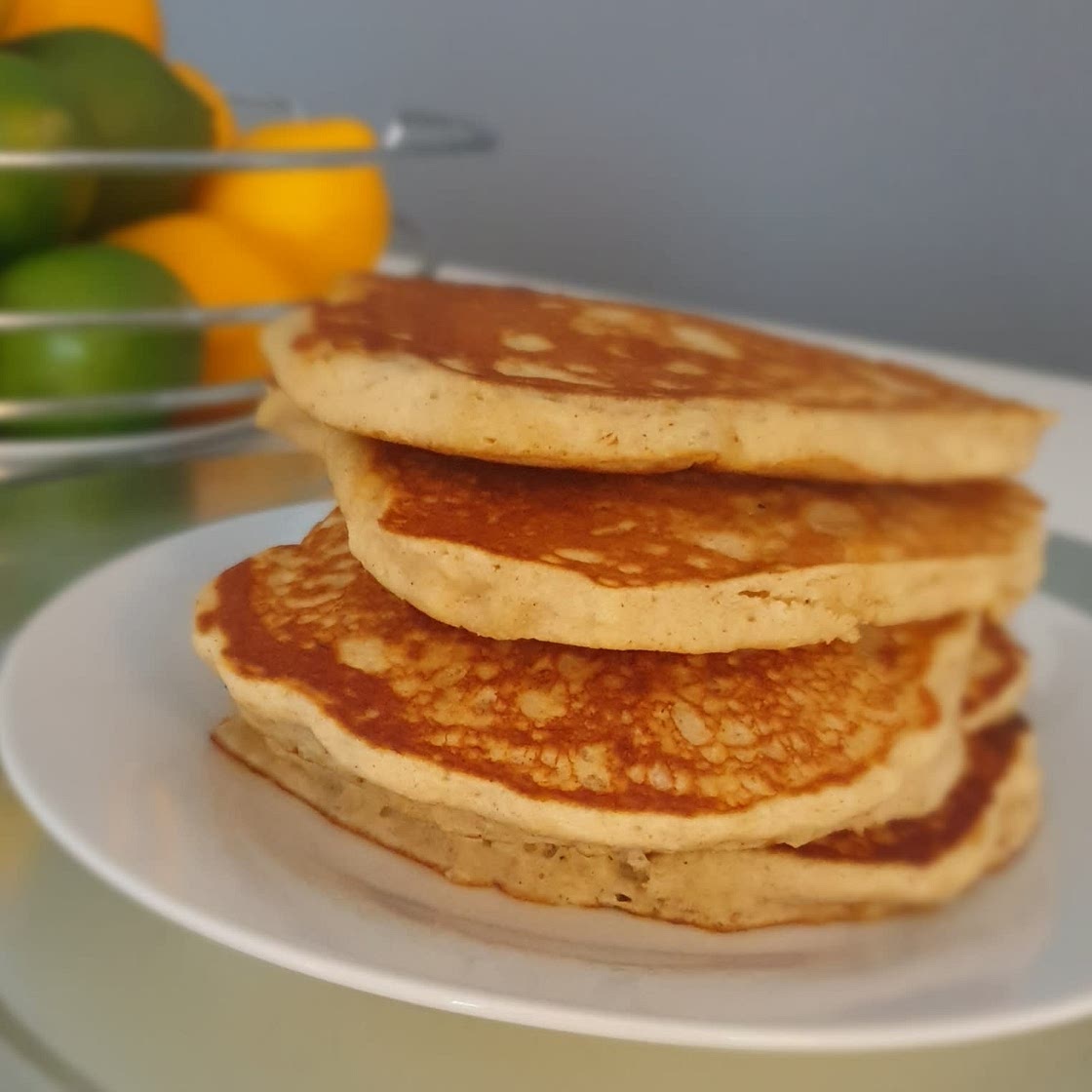 Whole Wheat Banana Pancakes
