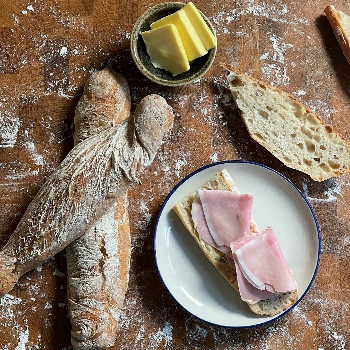 Veldig enkle baguetter