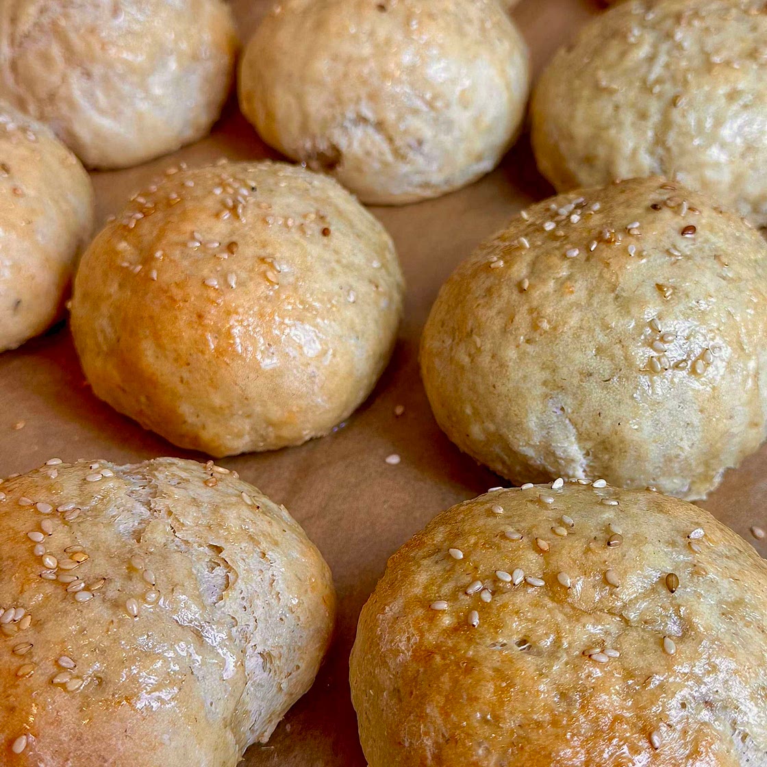 Oaty Bread Buns 