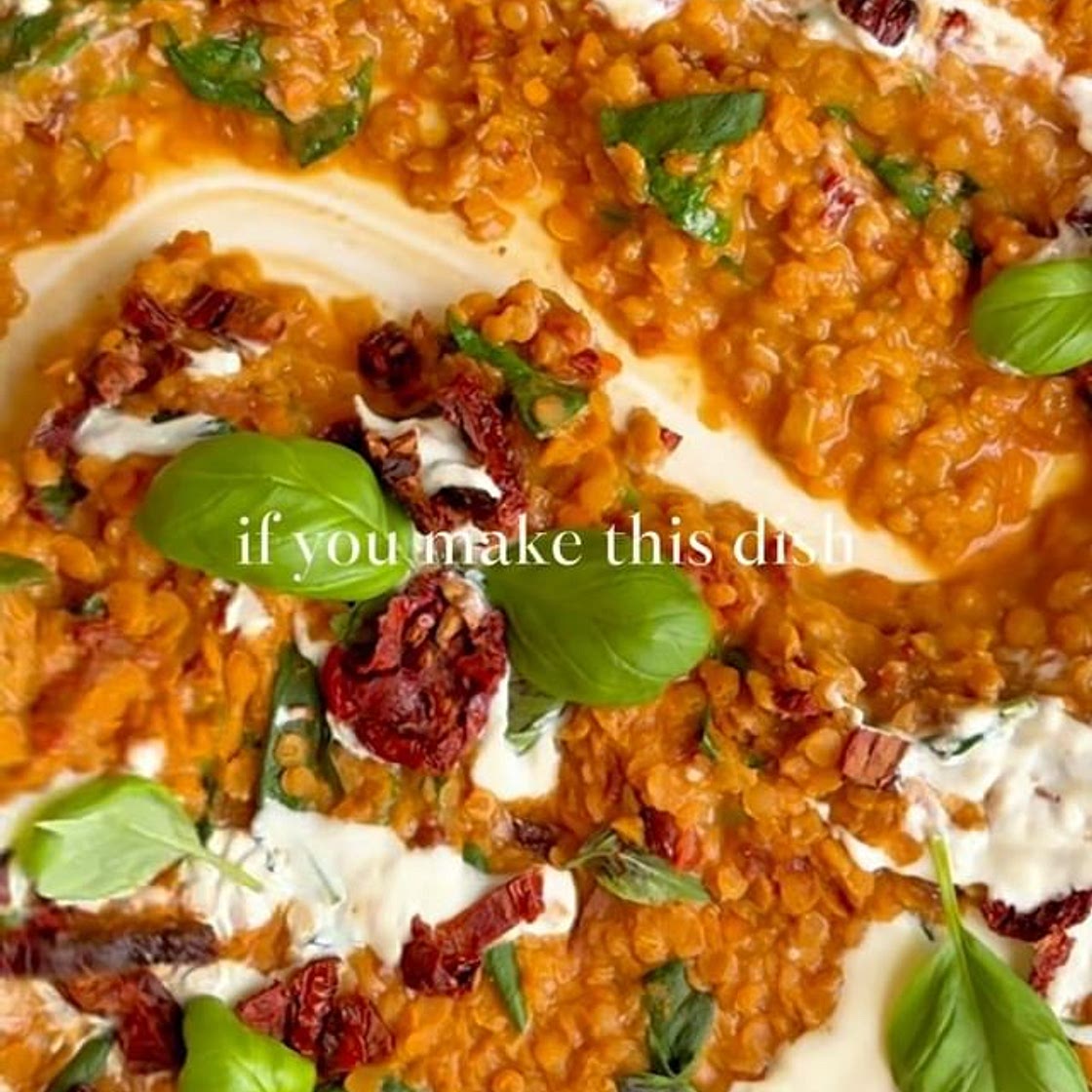 MARRY ME LENTILS