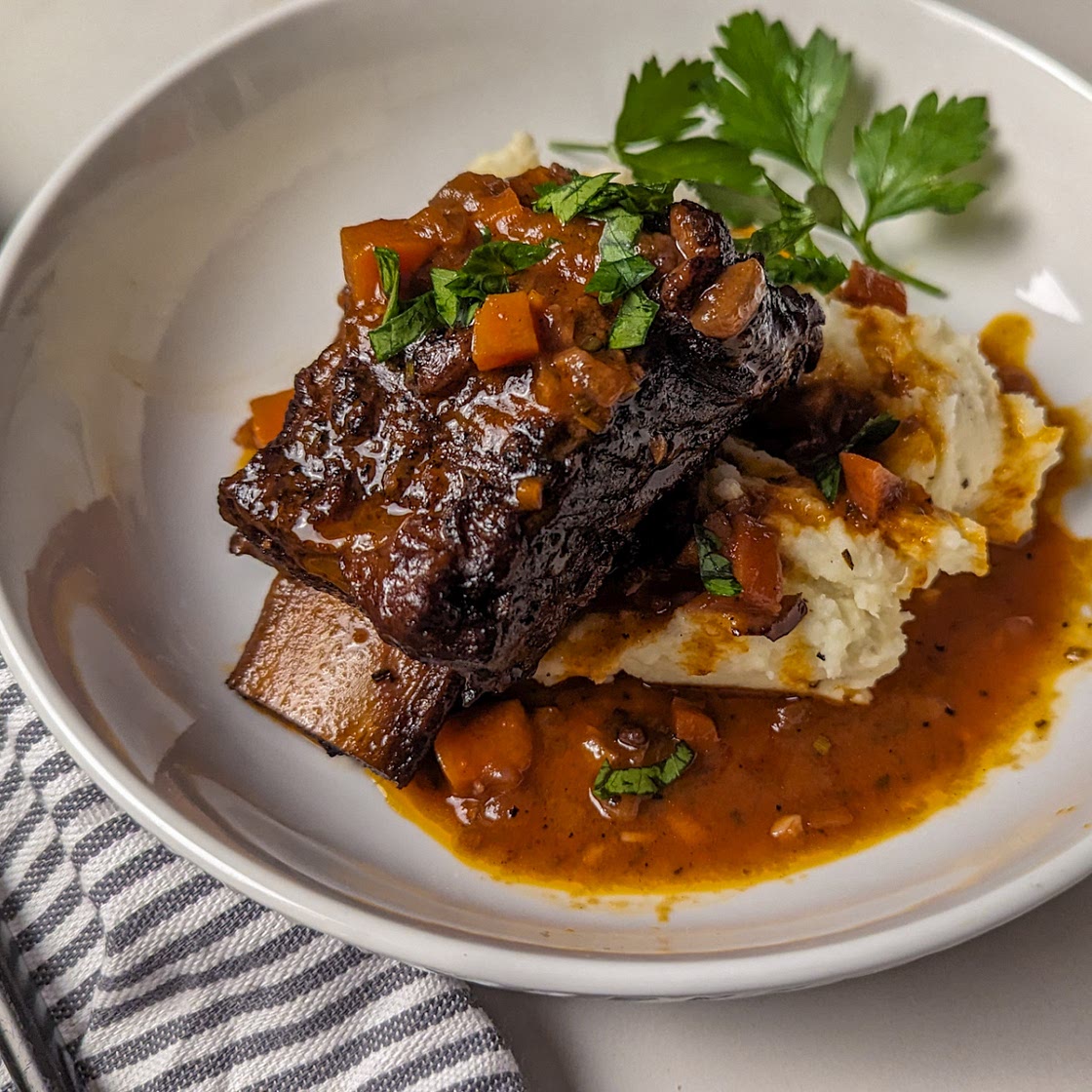 Red Wine Braised Short Ribs