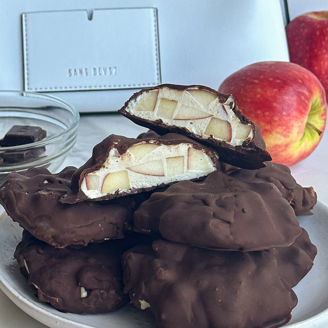 Apple Protein Froyo Bites